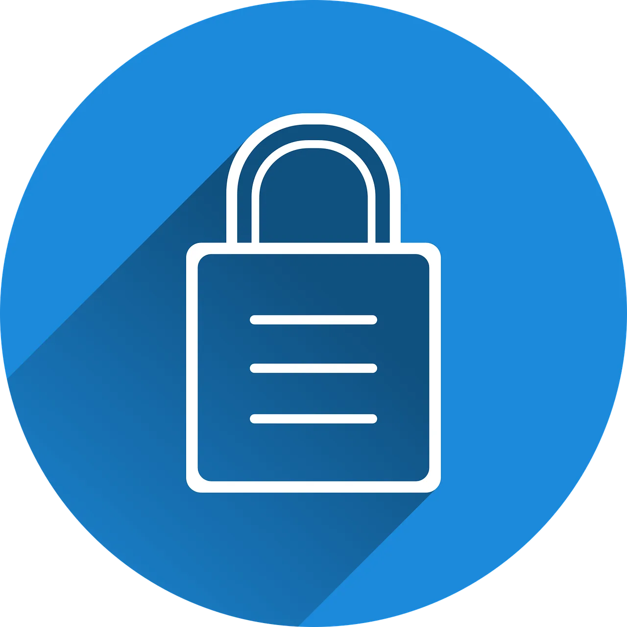 Free castle security locked vector